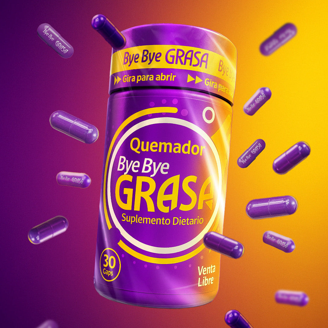 Quemador Bye Bye Grasa - Fórmula TermoActiva