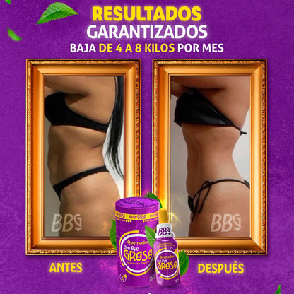 Quemador Bye Bye Grasa - Fórmula TermoActiva